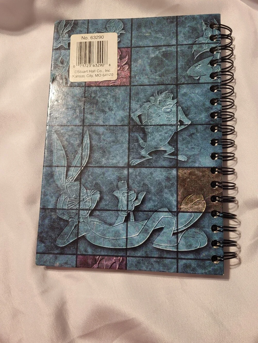 Vintage Spiral-Bound Bugs Bunny Tansmanian Devil Planner Looney Tunes